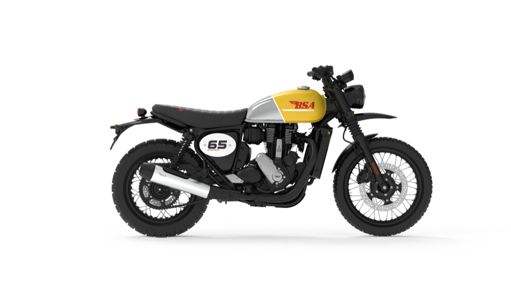 BSA SCRAMBLER 650 VICTOR YELLOW 6999 €